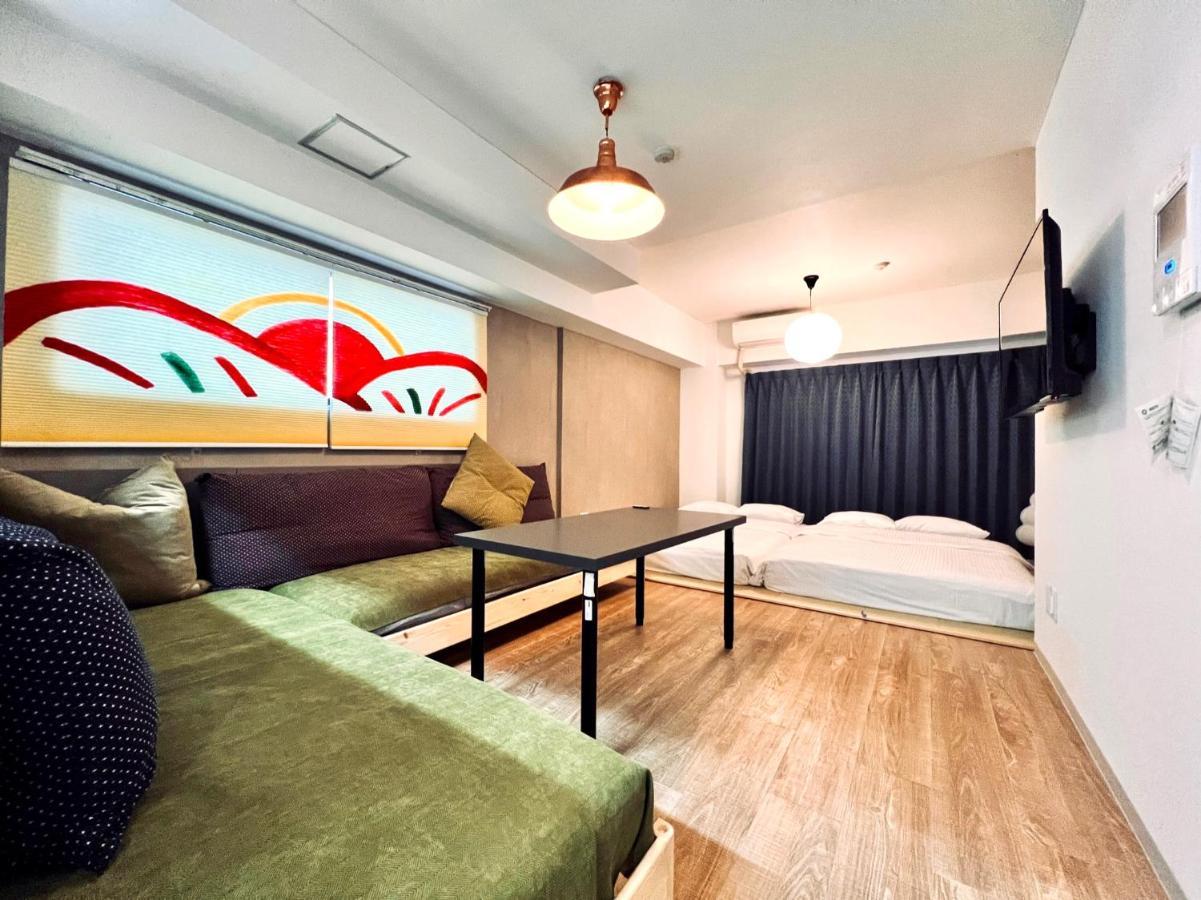 Ferienwohnung 浅草寺3分｜浅草駅6分｜開放的｜畳寝室｜2-6人｜成田&羽田空港直通 Präfektur Tokio Exterior foto