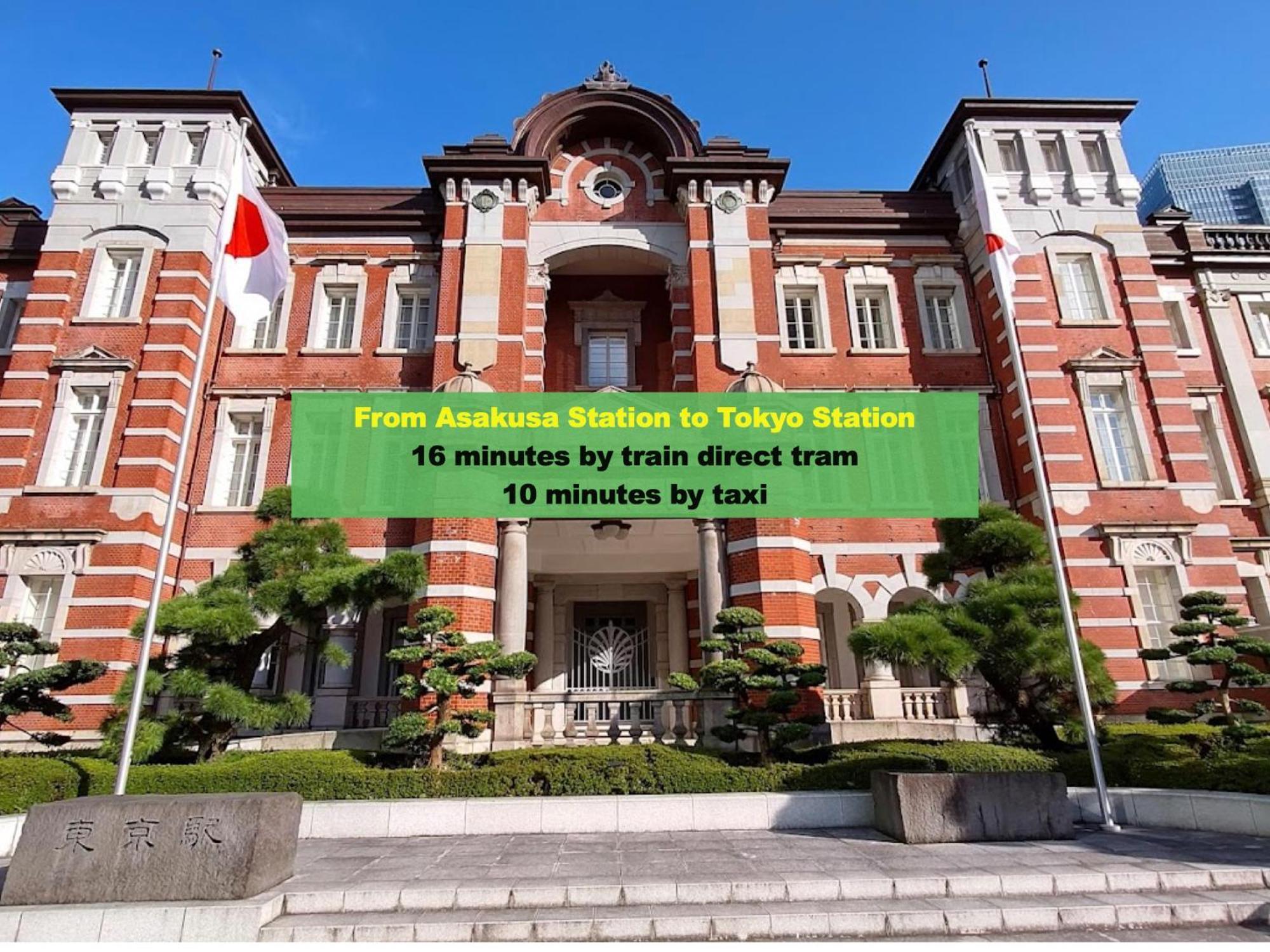 Ferienwohnung 浅草寺3分｜浅草駅6分｜開放的｜畳寝室｜2-6人｜成田&羽田空港直通 Präfektur Tokio Exterior foto